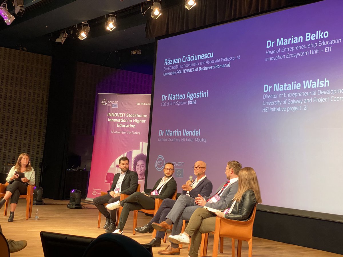 IstenesZ's tweet photo. “How to convince university leadership and make change when/if only part(s) of the university is involved/interested in deep tech and innovation?” #Innoveit https://t.co/tSUNnArW5F