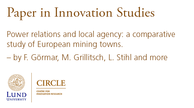 👀Paper on the dynamic interrelationship between local agency &amp; state strategies in four European mining regions. Sheds light on state control of local agency &amp; how states across Europe both enable &amp; hinder local actors.
#ChangeAgency #RegionalDevelopment
tandfonline.com/doi/full/10.10…