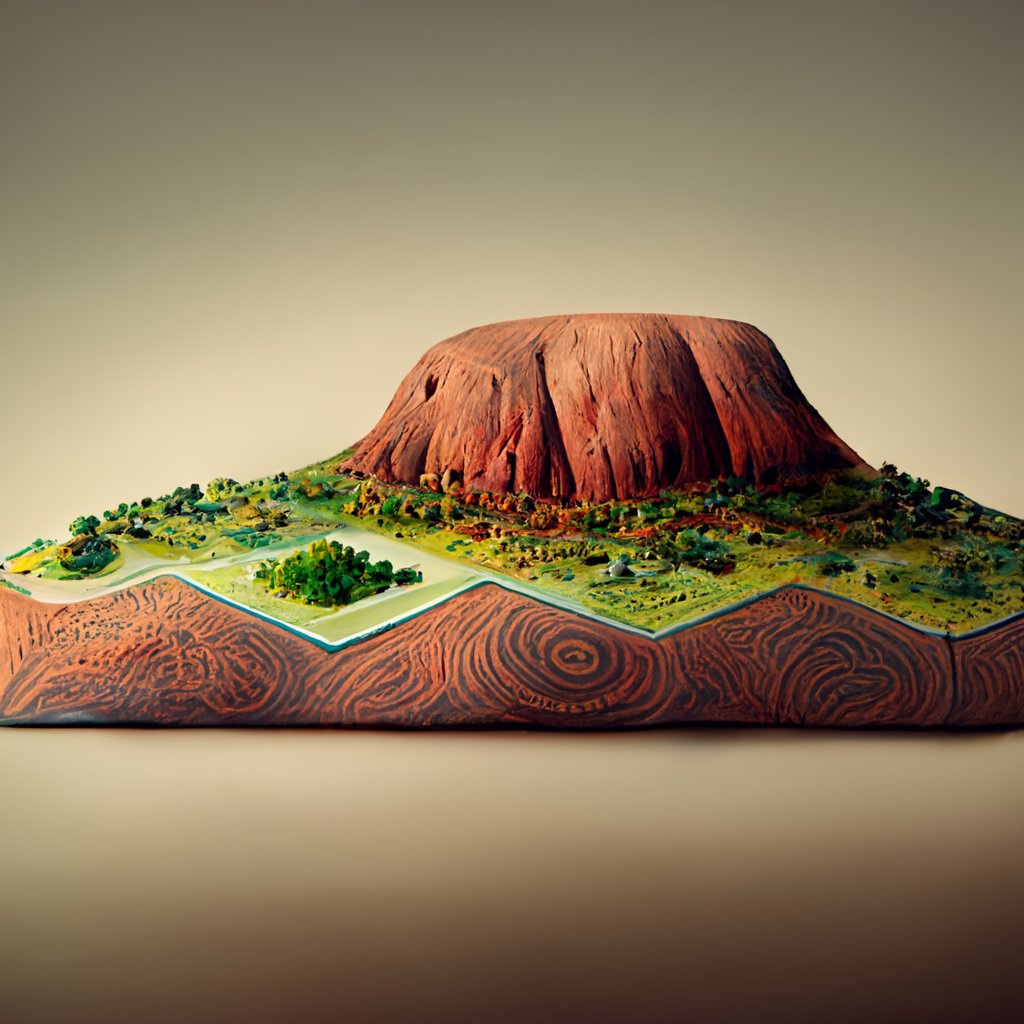 creativerrr's tweet photo. Map of Uluru, Australia's iconic red centre
#30DayAIMapChallenge,

Happy to share experiences and  prompts I used during #midjourney please DM 

#DataVisualization #Infographic #DataViz #Cartography  #DataFam #Map #Uluru #Australia  #DataVisualisation https://t.co/QuSkTxTahY
