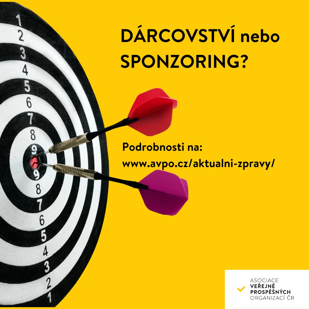 avpo_cr's tweet photo. Proč nezaměňovat dar a sponzoring? Dozvíte se zde:
https://t.co/nYfuepZzlv
a sponzorský dar neexistuje...
#avpocr #neziskovky #dar #sponzoring https://t.co/mXHbGCYGHT