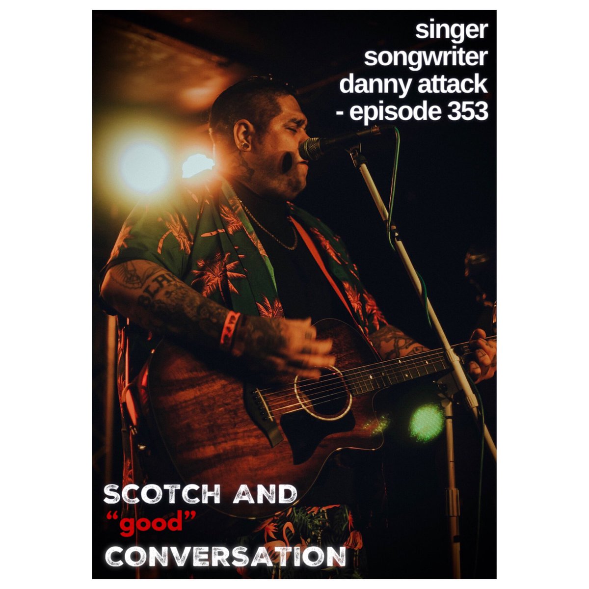 SAgCpodcast's tweet photo. Episode 353 of SCOTCH & "good" CONVERSATION is out NOW! This week I talk with singer-songwriter @Danny_Attack .
You can find this & ALL of our past episodes at:
https://t.co/Z1uz6G0TLT
#dannyattack #murderfolk #interviewpodcast #murderfolkmusic #punk #punkfolk #punkrock https://t.co/guqH68oERM