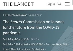 The Lancet Commission has published a report on lessons from the COVID pandemic. The report details the utter failure of rich country leaders and pharma companies to ensure the tools needed to end the pandemic were accessible to everyone, everywhere. 
thelancet.com/journals/lance…