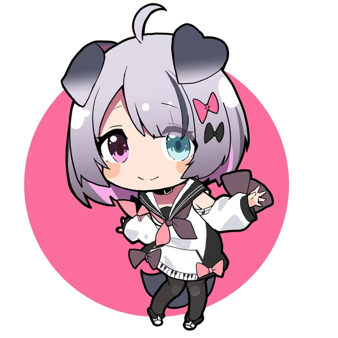 個人勢Vさんデフォルメ練習 