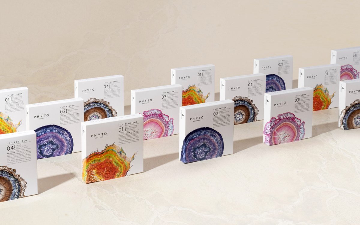 packagings's tweet photo. "A joyful expression of the dynamic interconnection of #plants, #science + #taste at the center of the brandโs DNA." #micrographs
Phyto #Nectars #packagingdesign by MID-AIR STUDIO
https://t.co/uDEWa6vqi7
------------
Pack photography: Catherine Markie https://t.co/1EsGSv0zl2