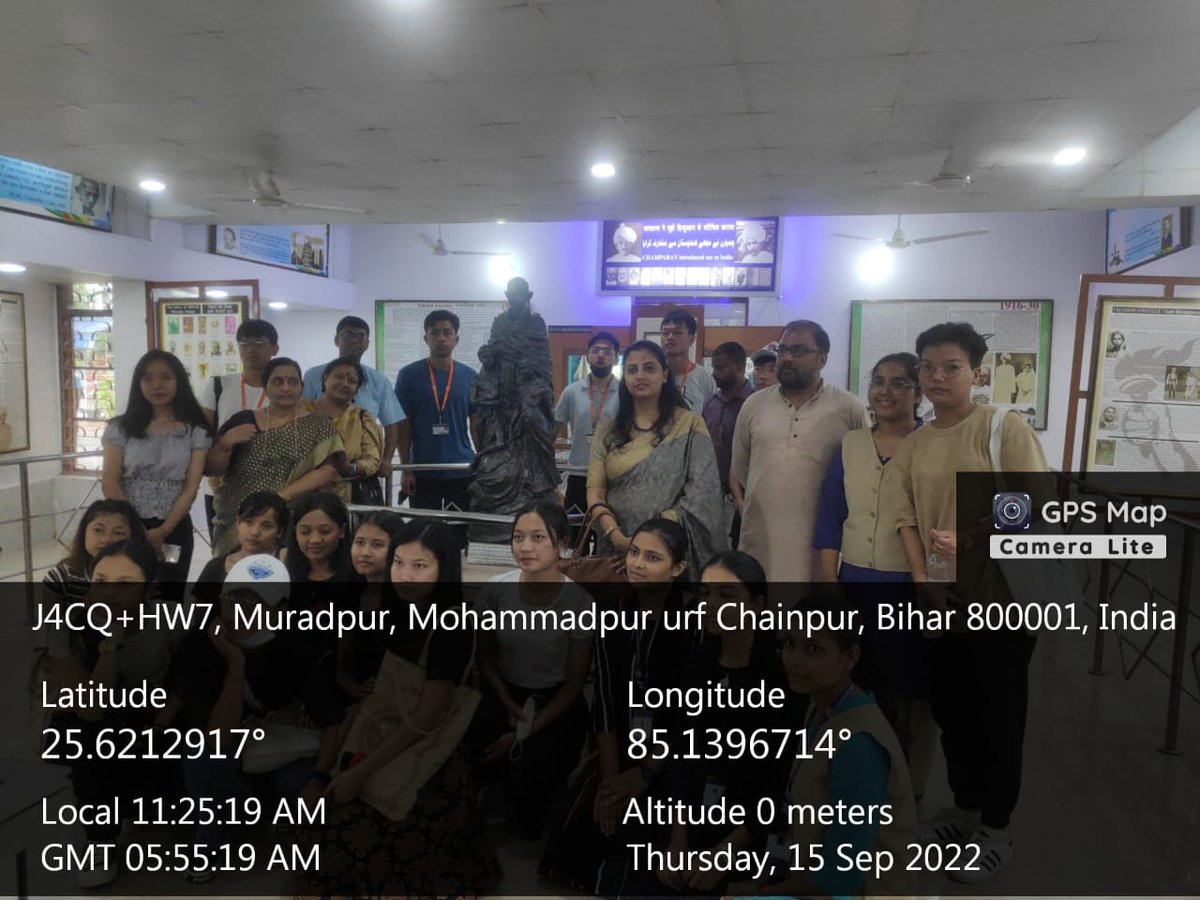 EdCIL_India's tweet photo. #AKAM_EBSBStudentTour Students of #mizoram  visited Gandhi Sanghralaya &amp; Shri Krishna Science Centre, Patna #Bihar during their 5 days trip under #StudentsExchangeProgramme  #AKAM #EkBharatShreshthaBharat #AzadiKaAmritMahotsav
#EduMinOfIndia #EBSB_Edumin
#EdCIL_Ltd https://t.co/SGR44OH9JU