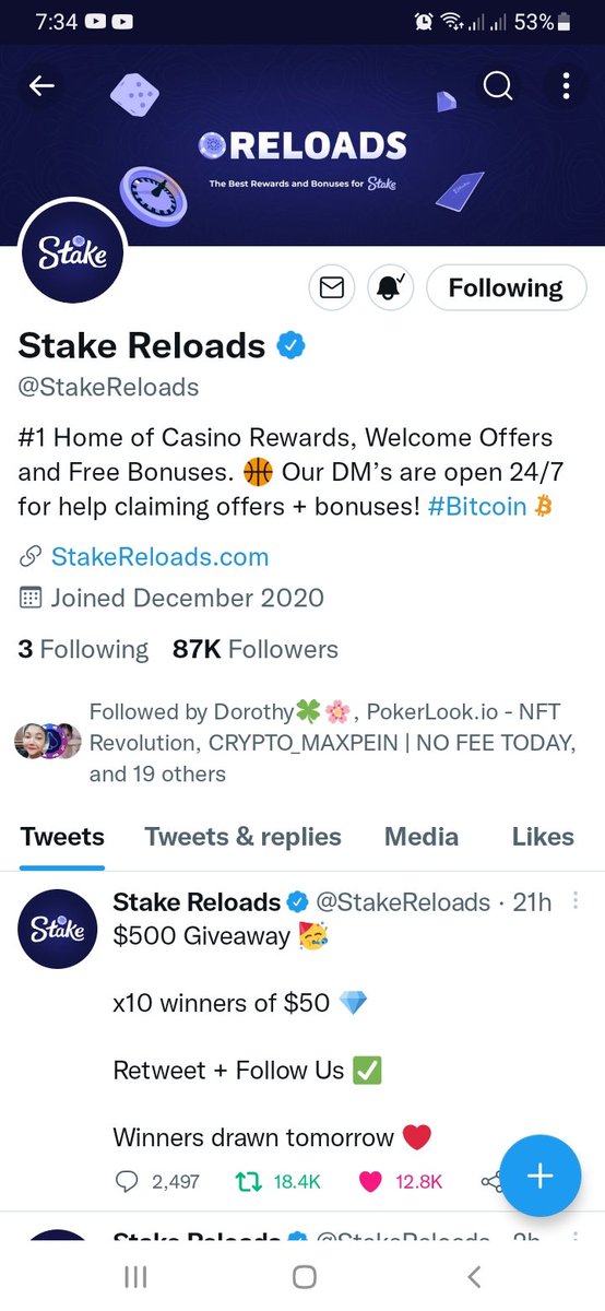 ResmaAdonis's tweet photo. @StakeReloads https://t.co/j8PwPxokVl