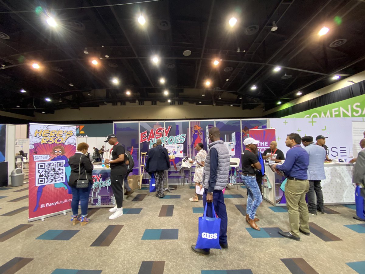 Be the leader of your financial future. The #EasyHeroes at the <a href="/EasyEquities/">EasyEquities</a> stand at <a href="/Leaderex/">Leaderex</a>