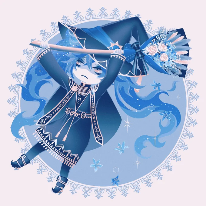 ブルームたのしみ。.:*・゜#ツイステファンアート#twstファンアート 