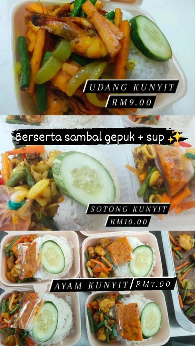 Kami buka seperti biasa (16/9/2022)

COD / ShopeeFood / Grabfood available ‼️

Boleh ws wassap.my/60189541682 dulu kalau nak pickup/dine in untuk elakkan menunggu lama✨

Landmark ; SK Rapat Jaya. 11.30pagi-6.00petang

<a href="/MohKeIpoh/">Mohhh!</a> <a href="/ohhmyperak/">OHHMYPERAK !</a> <a href="/PerakFood/">Perak Food</a> <a href="/viralperak/">VIRAL PERAK</a>