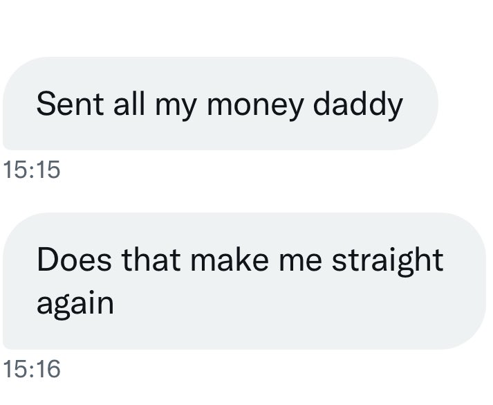 Zandersexual's tweet photo. lmao yeah you should definitely send me all of your money to make sure you’re straight 💙🤣 https://t.co/fJnPkfavjN