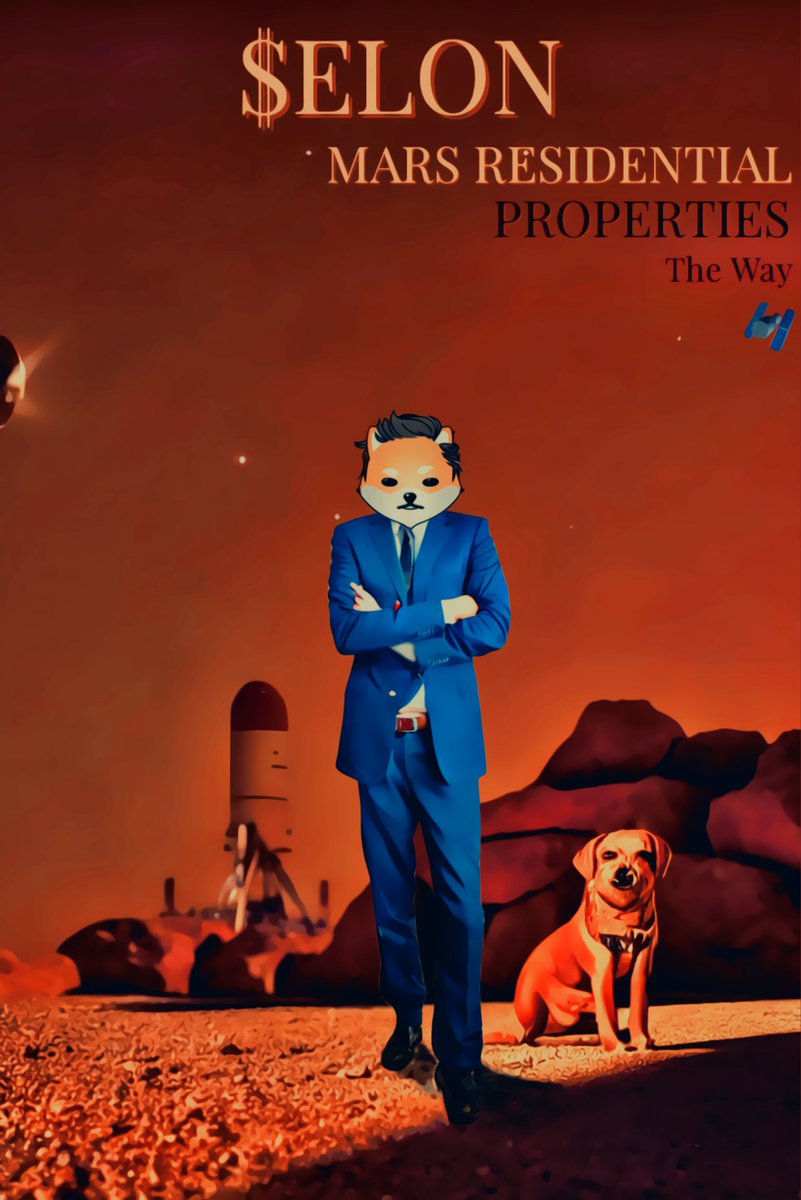 MarsResidential's tweet photo. That Glorious Moment...when you step aboard our Ship...
and Go To Another Planet. #Mars
$ELON (Buy Tickets Now ๐)
https://t.co/8FLyUaeNCA
MARS RESIDENTIAL ๐ด๐
The Way. ๐ฐ
@DogelonMars #DogelonMars
#Dogelon #MCProject #MarsConstructionProject
#Crypto #Cryptocurrency #nft https://t.co/ASJ8DaURiy
