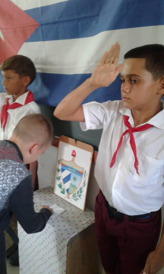 Lista la Campiña Pioneril 10 de Octubre para funcionar de Colegió Electoral en el #Referendo #Cuba #SanctiSpiritus #UJC
#OPJM #CubaEduca #CabaiguánEduca  #TuVotoCuenta #CenCuba #códigosí