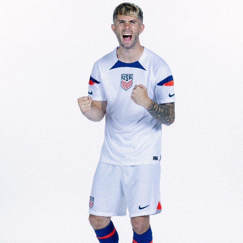 USMNT's tweet photo. The boys in uniform ⚪️ 🇺🇸