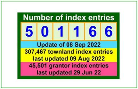 To celebrate the impressive milestone of half a million entries in its main names index, the volunteer-led Registry of Deeds Index Project wil host a free online event on 21 Sept (22nd for Aus/NZ): 
irishgenealogynews.com/2022/09/celebr…

#IrishGenealogy <a href="/FamilySearch/">FamilySearch</a> @PRA_Ireland <a href="/IGRS_1936/">IGRS</a>