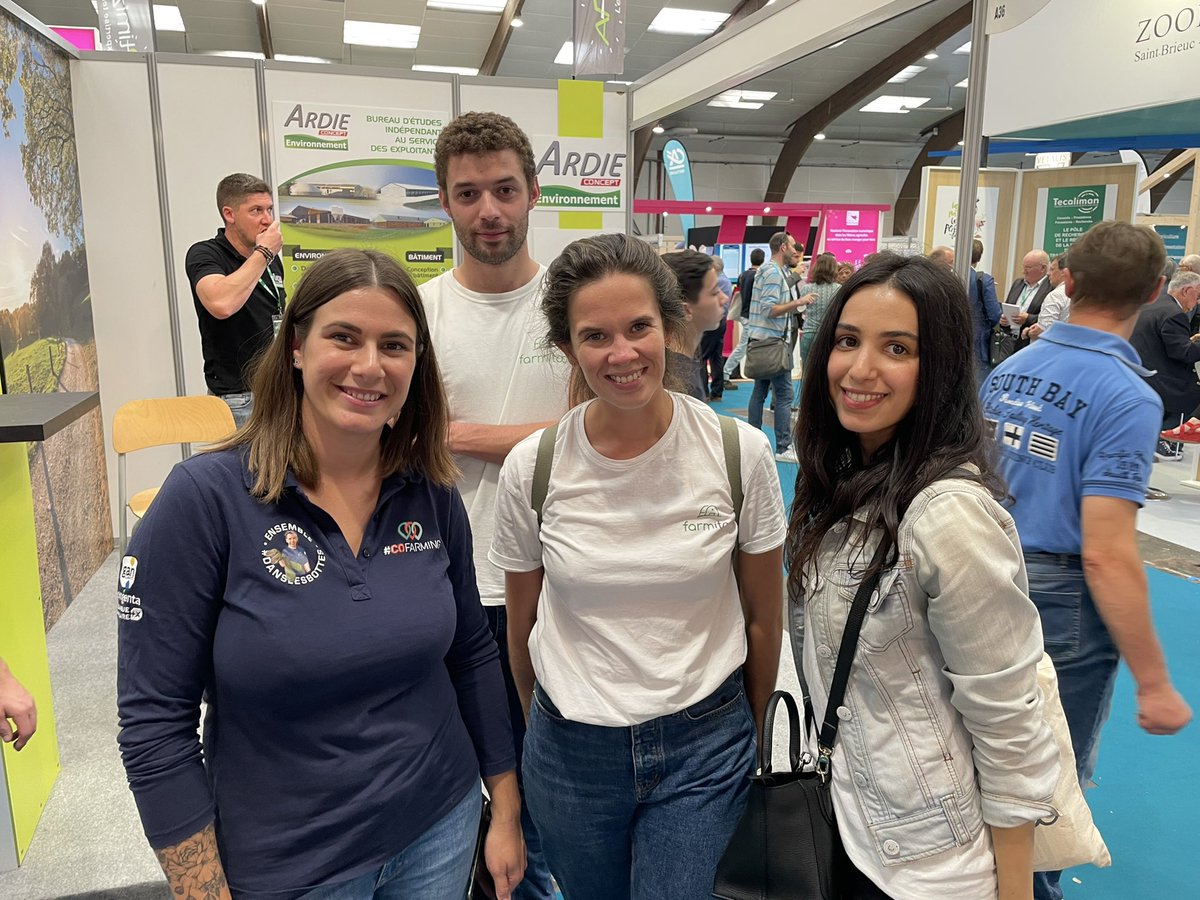 LacombeMelanie2's tweet photo. 3️⃣ jours au @SPACERennes , riche en échanges et rencontres, toujours un plaisir 😊. Je retiens les moments de rencontres avec @FrAgTwittos et @agriculteursBzh que j'ai pu prendre le temps de découvrir et les échanges avec nos Membres @Co_Farming et partenaires. 
A bientôt 😉 🔜 https://t.co/ZuUDEVdXMN