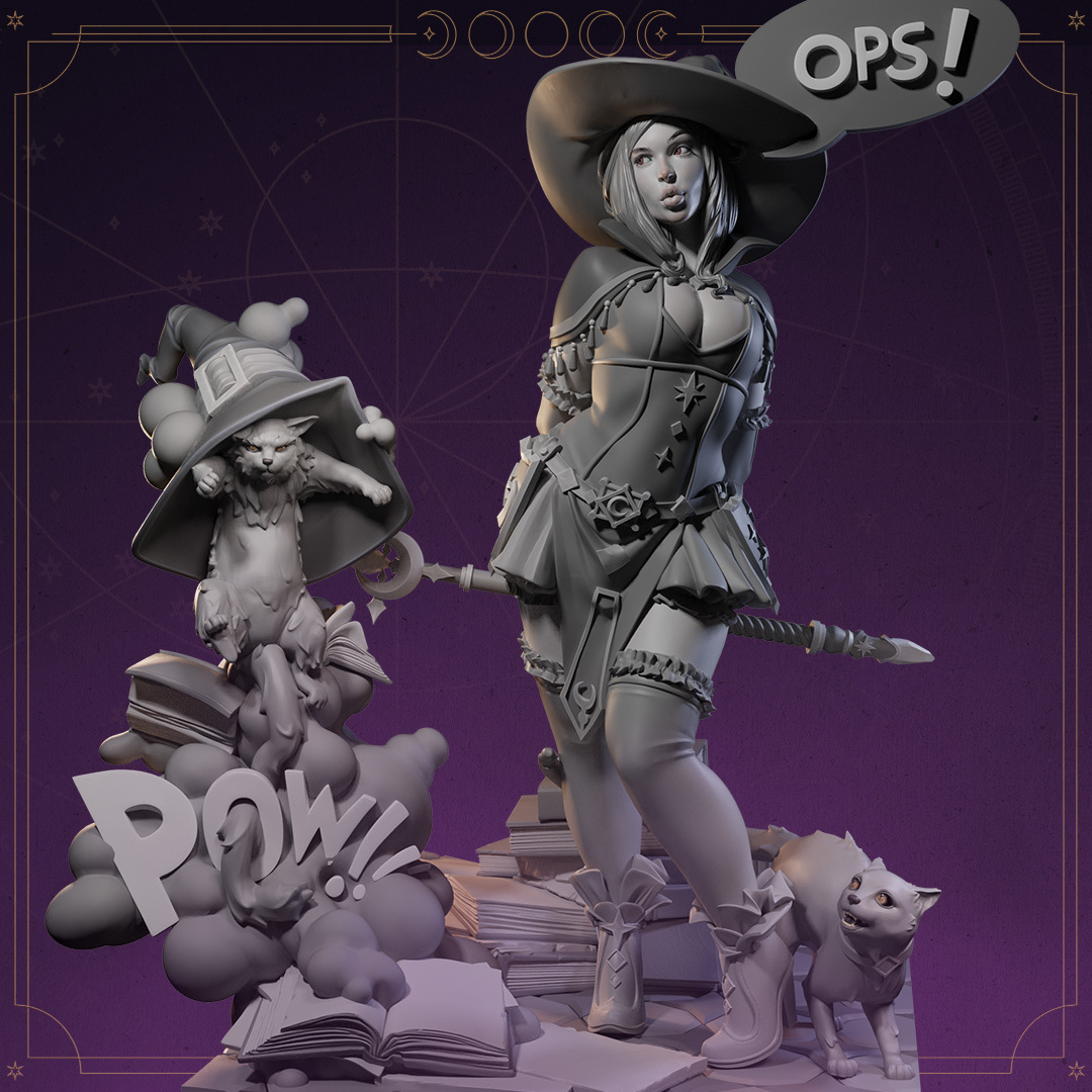 BChildCreatives's tweet photo. We bring you Kat, Witch's Apprentice, an amazing new 75mm scale figure joining our #SongsOfWar collection
Now available at https://t.co/F4HrCVMdex
#BigchildCreatives #BigchildTeam #PaintedByBigchild
#miniaturepainting #figurepainting #miniatureart #scalemode https://t.co/FOpzdhfV5p