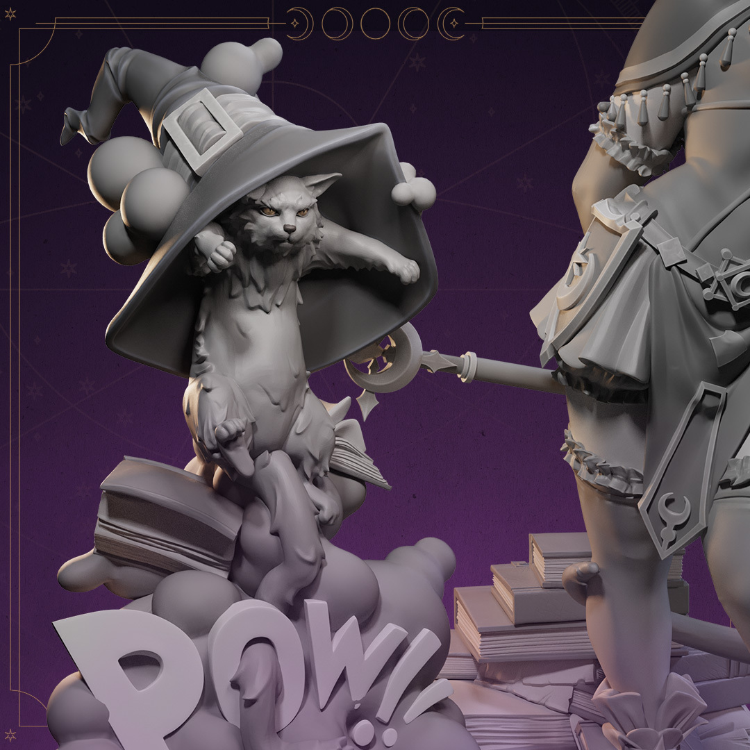 BChildCreatives's tweet photo. We bring you Kat, Witch's Apprentice, an amazing new 75mm scale figure joining our #SongsOfWar collection
Now available at https://t.co/F4HrCVMdex
#BigchildCreatives #BigchildTeam #PaintedByBigchild
#miniaturepainting #figurepainting #miniatureart #scalemode https://t.co/FOpzdhfV5p