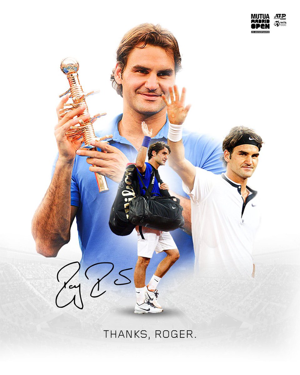 MutuaMadridOpen's tweet photo. 💔 @rogerfederer 

#MMOPEN https://t.co/AoDq85cB7f