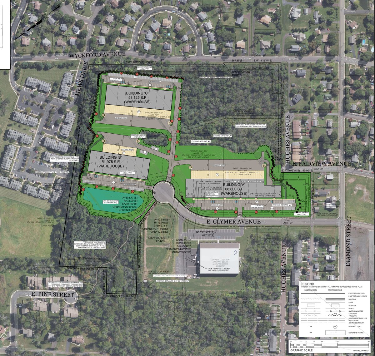nehemiahdevco's tweet photo. Sellersville Business Campus plans are approved! 179,000sf of new light industrial/flex buildings available 4th Q 2023, construction begins this fall. 6,000-52,000sf available to help local &amp; regional businesses grow in brand new, state-of-the-art facilities.#restorerebuildrenew https://t.co/qqpY0NzhyG