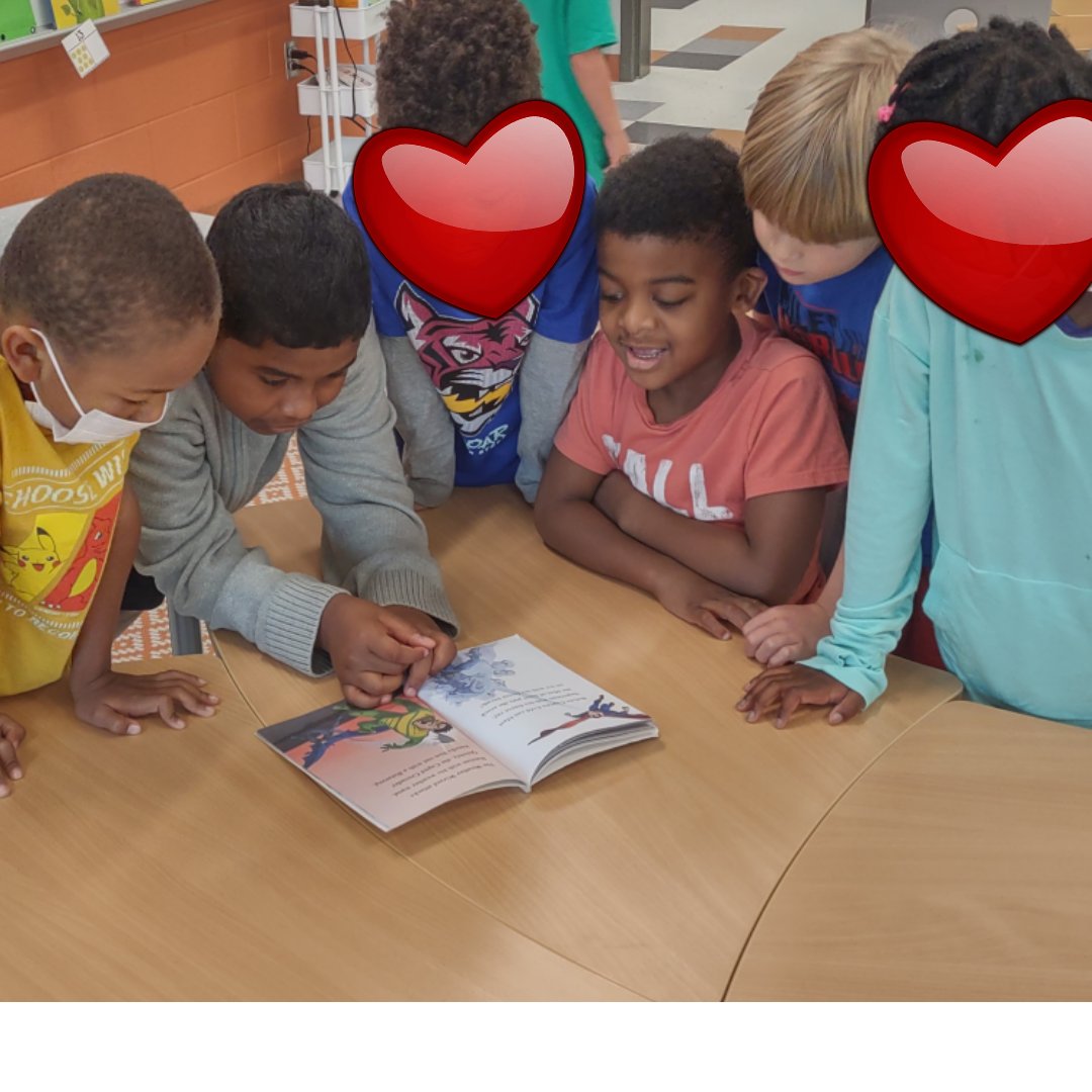 mslopezteaches's tweet photo. Heart be still, my 4th grader reading to some of my littles this morning! #lyonsfarm https://t.co/65NVUkY0Dg