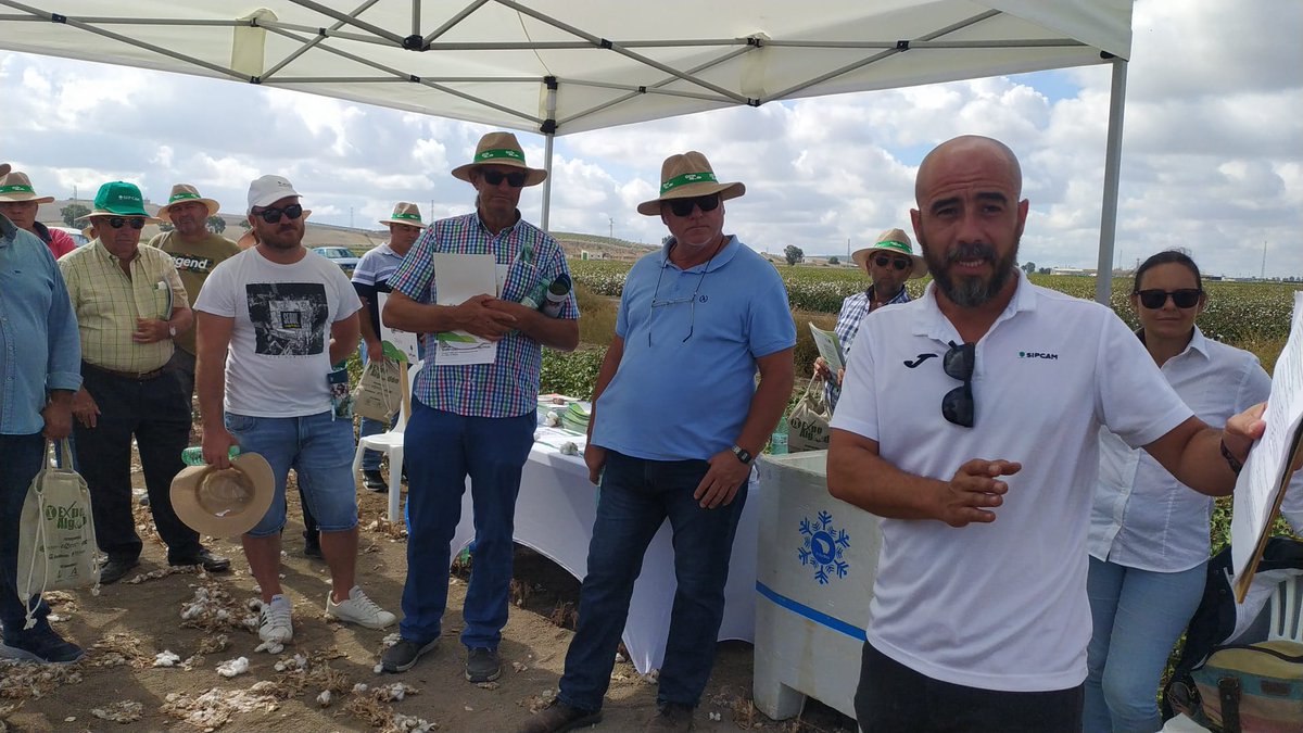 CuadernoAgrario's tweet photo. 📹Nos encontramos en el stand de @sipcam_iberia en #IXExpoalgodon en #Lebrija, #Sevilla 🌱💨 https://t.co/HybtMUgTLR
