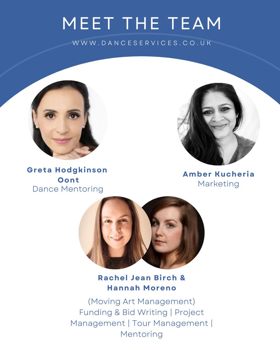 danceservicesuk's tweet photo. Meet our team of experts, all of whom have extensive experience in the arts or dance industries. You can read more at https://t.co/4RECWYgS36
#danceservices #meettheteam #danceservicesassociates #dancersofinstagram #freelancedancer https://t.co/I9ctqV7PNx