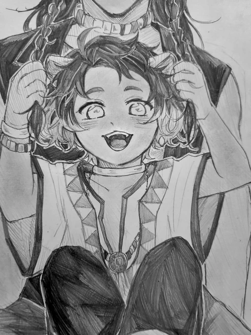 🦁みつあみぶんぶん🧶 