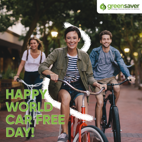 GreensaverCAN's tweet photo. #WorldCarFreeDay is not about just eliminating the use of your car for one day. It's about understanding the short and long-term effects of the continual use of the vehicle. 

Let's reflect on our transportation methods and be more conscious about our impact while commuting🌳 https://t.co/fFIRo3qAep