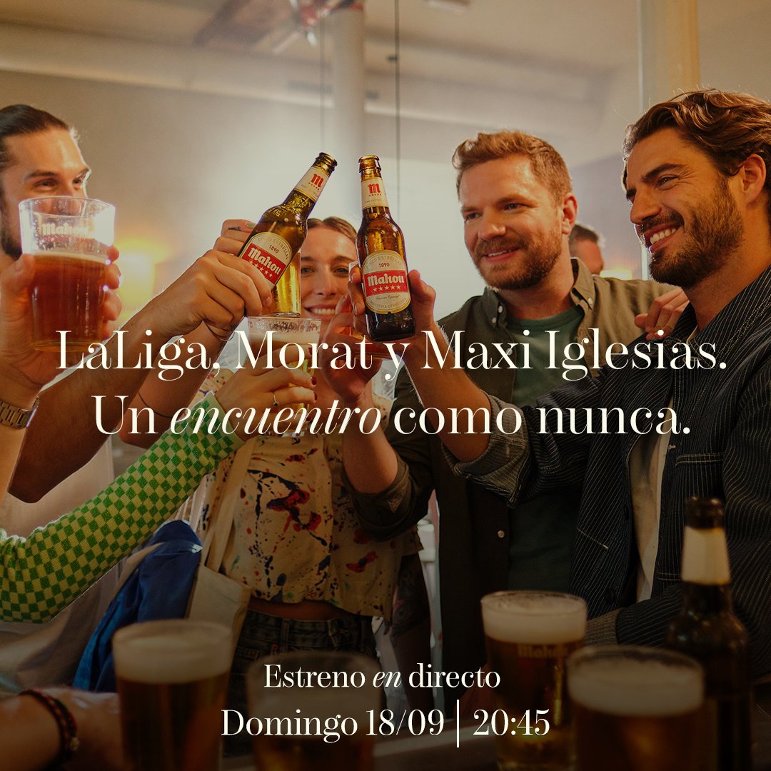mahou_es's tweet photo. ⏰ ¡Tic tac, tic tac! Solo quedan 24 horas para algo muy GRANDE. Os esperamos mañana a las 20:45. 👉 https://t.co/i8vjou6Vbd #EncuentrosMahou https://t.co/U3tDaYVXfn