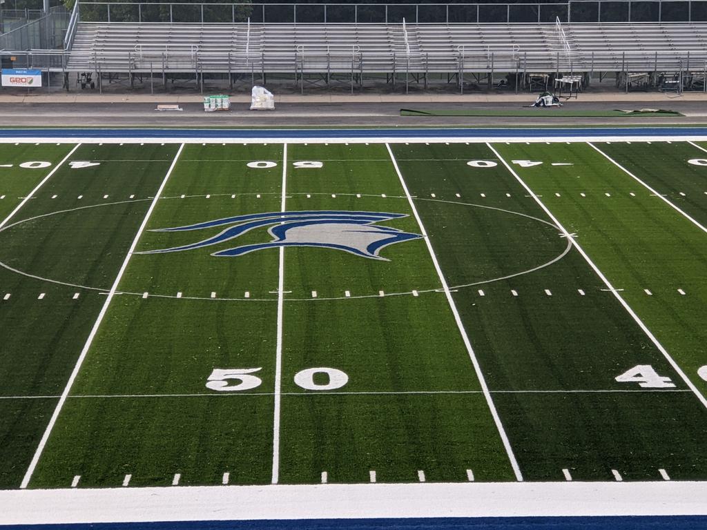 MarkLudwig13's tweet photo. Just about there! @FootballNlhs @GeoSurfaces https://t.co/lawzFbmauC