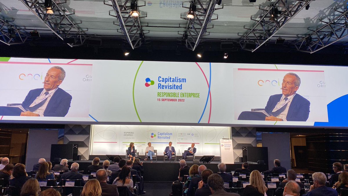 Webuild_Group's tweet photo. .@mferrari961: "In the last 19 years, the stock market has lost about €180 billion of #capitalisation due to #delistings, according to #Intermonte. #Italy must counteract this with the right legislation".
#Webuild #CapitalismRevisited - read more 👉https://t.co/leXPyzfxGd https://t.co/vm0VsM2hQQ