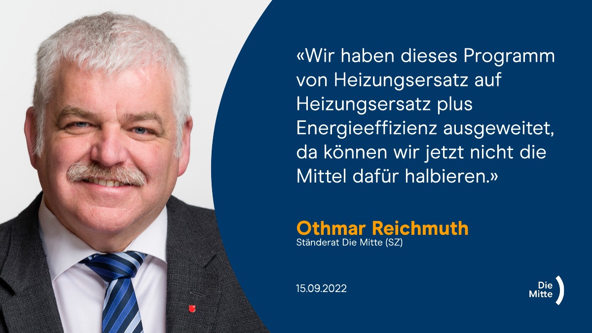 #ParlCH 🏛️🇨🇭 Die aktuelle Situation zeigt, dass wir zu stark von ausländischen Energiequellen abhängig sind. Es ist daher richtig, dass wir beim #Gegenvorschlag zur #Gletscherinitiative auch die Energieeffizienz berücksichtigen und dafür zusätzliche Mittel zur Verfügung stellen.