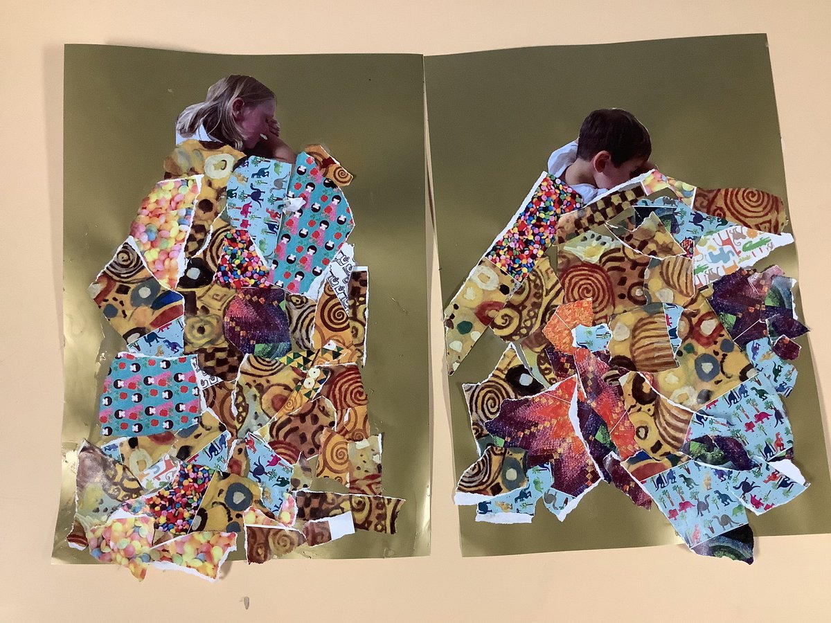 A fantastic effort from the children in year 4. They have been creating pictures in the style of Gustav Klimt. Well done year 4