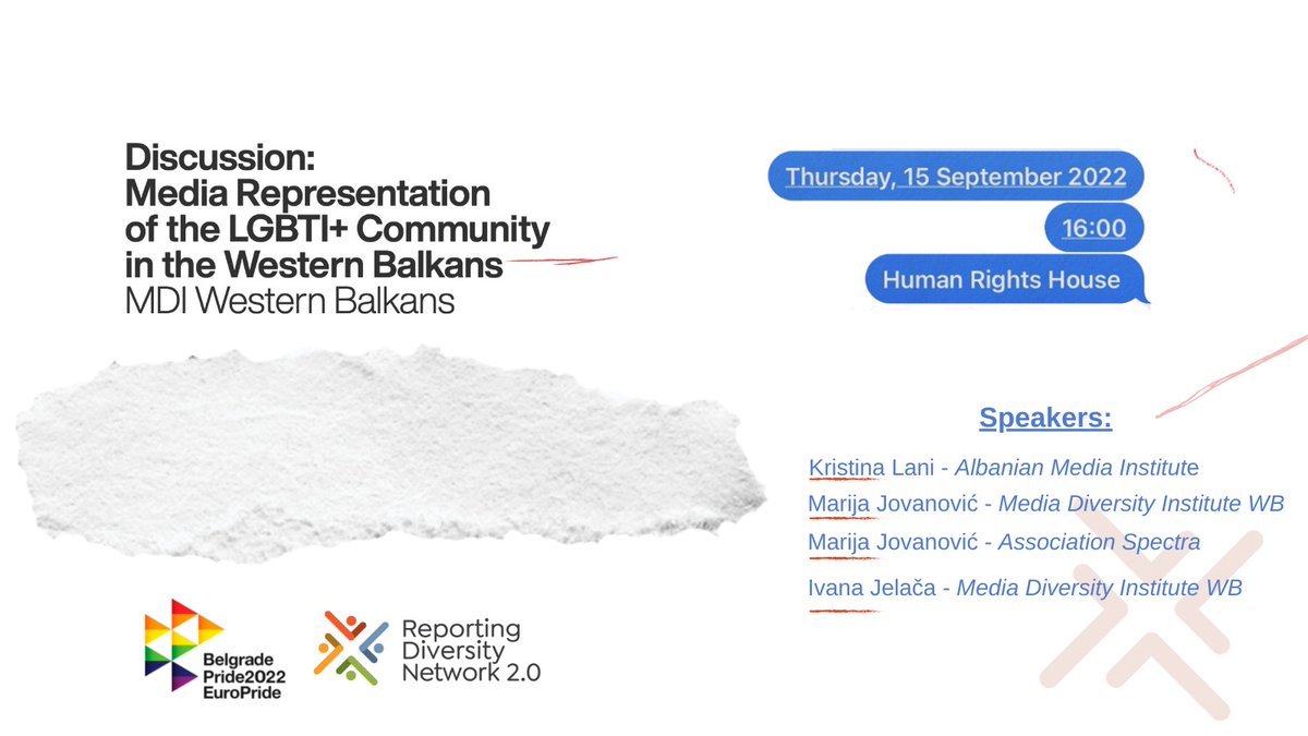 #Serbia has had a turbulent couple of days leading up to the organisation of this year’s #EuroPride22.  Nevertheless, our panel for this year's #EuroPride22 is still on and it starts in a couple of hours! Keep an eye on this #thread for the live link: