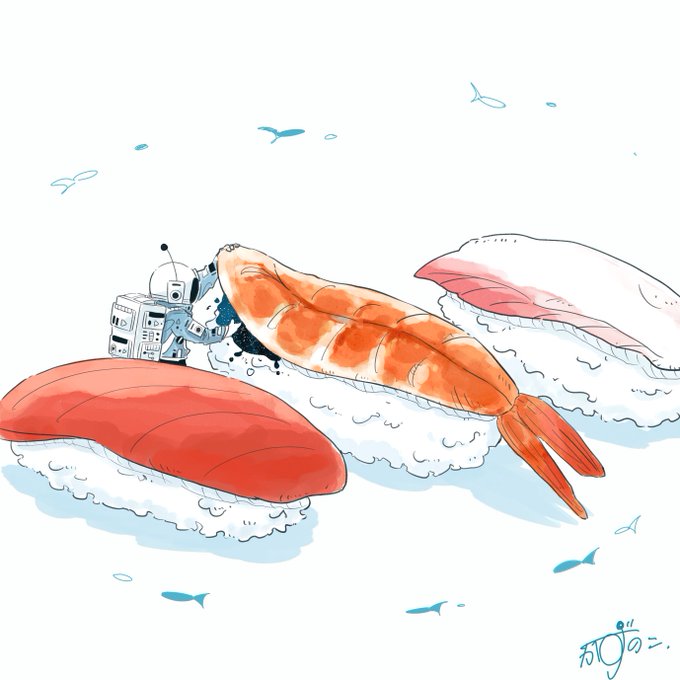 「魚 寿司」のTwitter画像/イラスト(新着)｜3ページ目