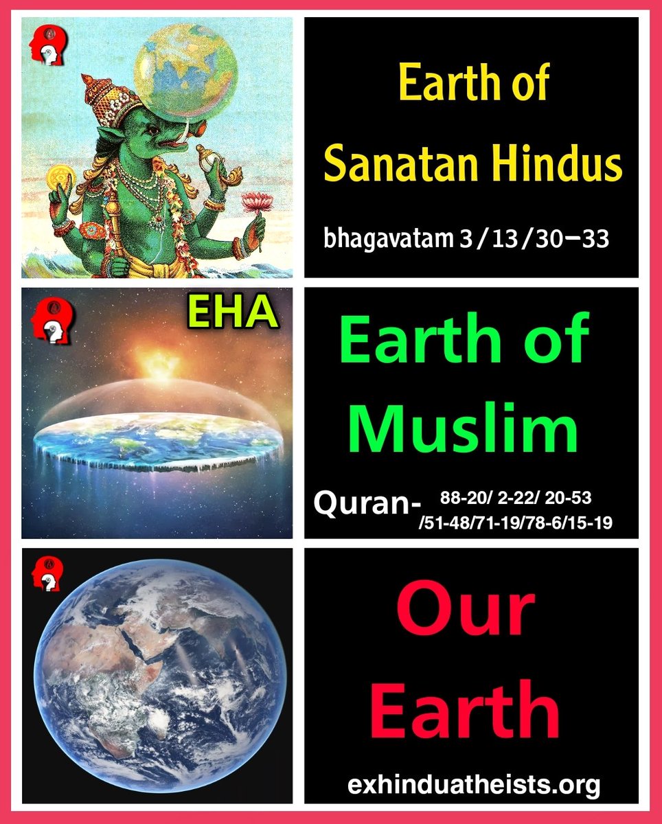Exhinduatheists's tweet photo. Religion Vs Rationalism
#exhinduatheists #exhinduatheistsbangla #Atheist #Atheism #Rationalist #islam #Hinduism #Earth #science #Muslim #ScienceofHinduism #ScienceofIslam https://t.co/7QgWqsuuc4