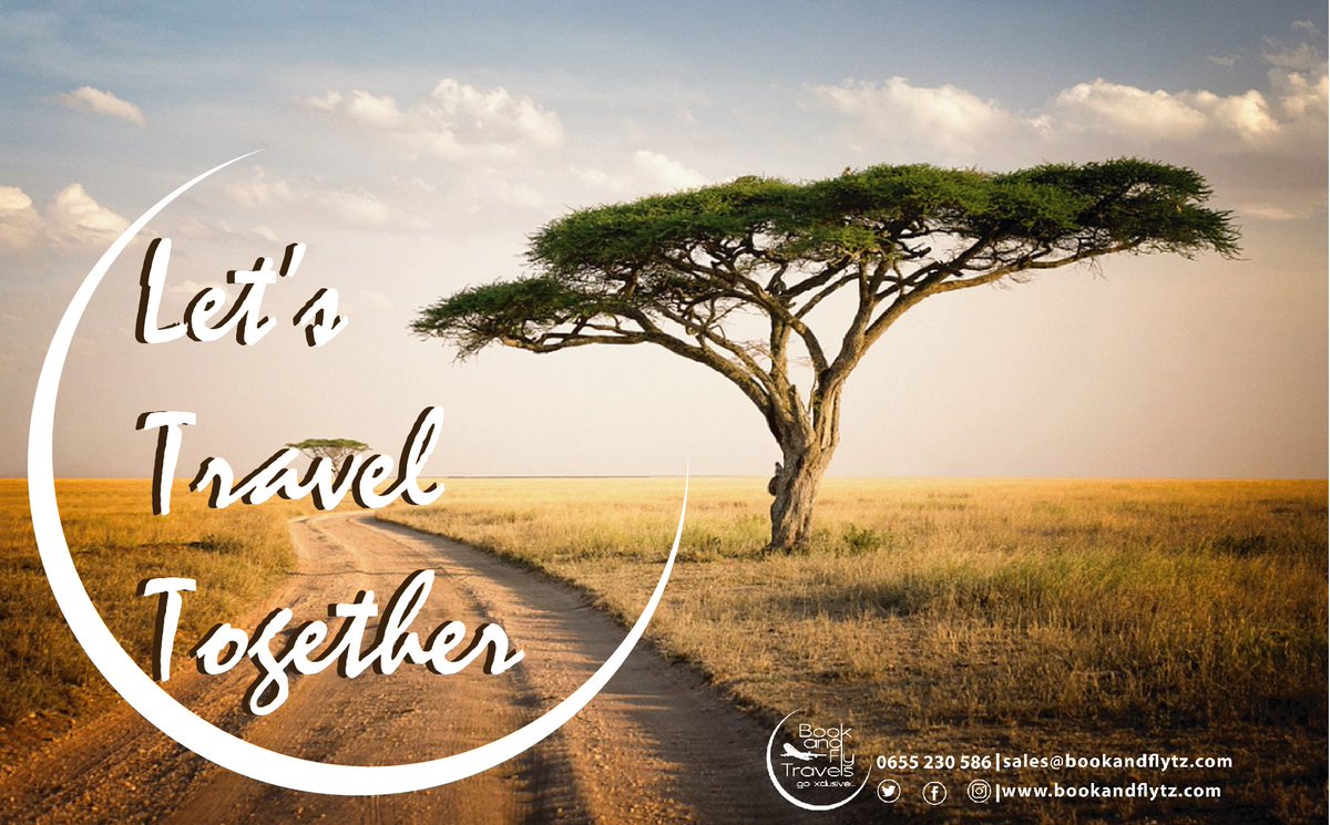 bookandflytz's tweet photo. Traveling with you care is the most beautiful thing ever, allow us to customize the package of your choice and have fun with your spouse 😋😘
.
.
Book now:+255(0) 655 230 586
Visit: https://t.co/DP4SQgPOBt
.
.
#travel #travelwithus #travelaround #travelgo #travelagency https://t.co/p9JtdmvV9N