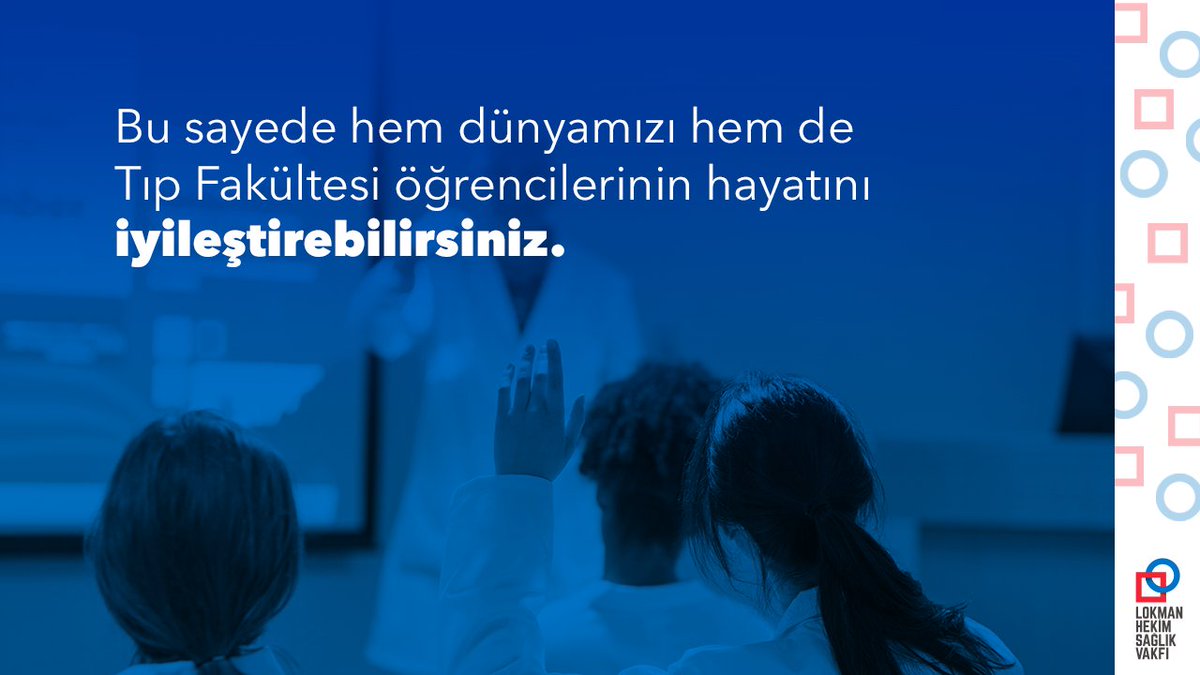 İş yerinizde biriktirdiğiniz arşiv imhalarınızı bağışlayarak hem dünyamızı iyileştirebilir hem de Tıp Fakültesi öğrencilerinin bursuna katkı sağlayabilirsiniz. 🌎🤍
Bilgi için info@lokmanhekimsv.org adresine mail atarak bizimle iletişime geçebilirsiniz. 

#LokmanHekimSağlıkVakfı