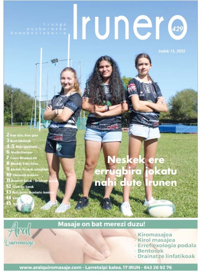 txingudirugby's tweet photo. 🏉#Irun eta #Hondarribia|n emakumezkoen #rugby senior taldea sortzea dugu helburu.

@Irunero aldizkariak egitasmo honen inguruko erreportai bat egin du. Irakurri hemen! 👇👀

Eta, neskak, badakizue... 📢 Asteartero, 17:30tan Plaiaundin duzue hitzordua! https://t.co/lf8276Haf1
