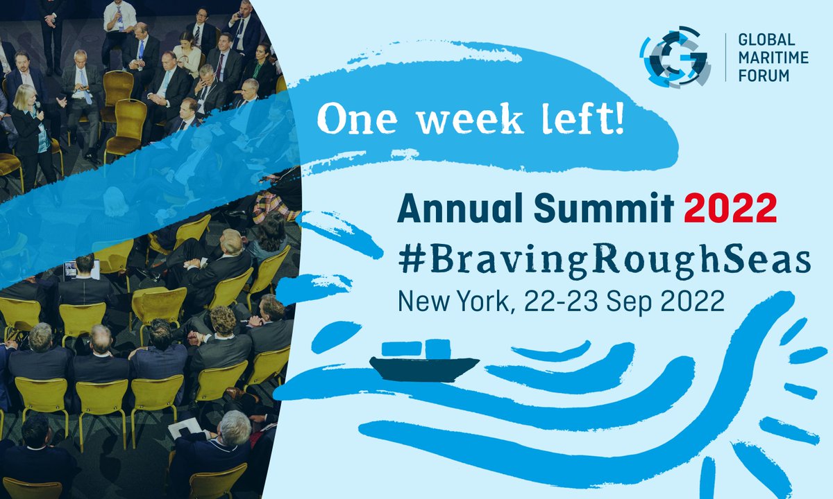 glmforum's tweet image. In just one week from now, we will be welcoming top decision makers, thought leaders, and experts from across the maritime spectrum and beyond at our Annual Summit in New York. Follow select live streamed sessions from here: youtu.be/lGBJ_UcxzQs #BravingRoughSeas