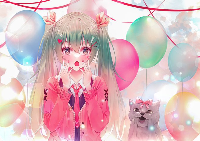 キラキラ#VOCALOID #初音ミク #絵描きさんと繋がりたい  #絵柄が好みって人にフォローされたい 
