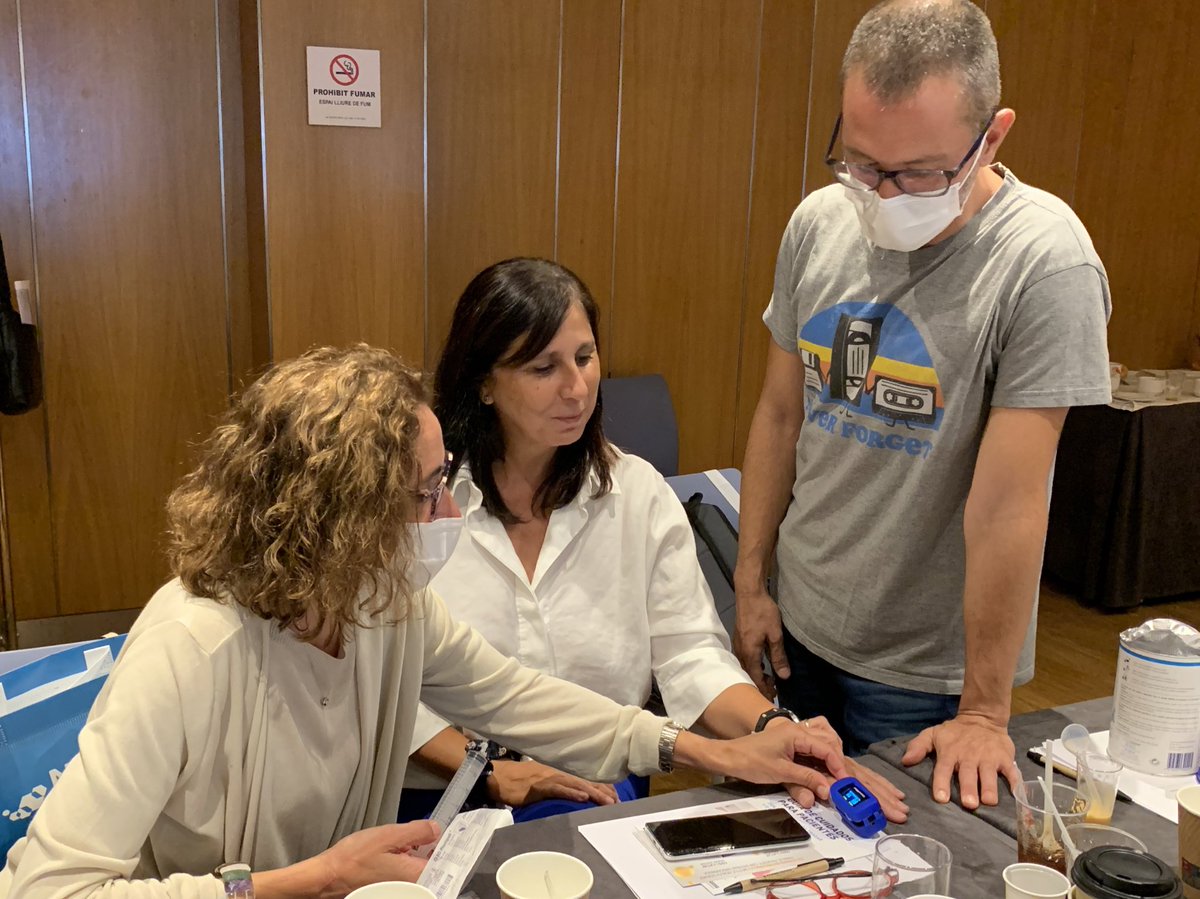CAPSBEsq's tweet photo. Avui realitzem una jornada amb professionals #CAPSBE sobre el diagnòstic i seguiment de la disfàgia. Un taller pràctic per a millorar la detecció, establir un nou protocol per identificar la població de risc a l’atenció domiciliària. https://t.co/FWbTPpN9Uv