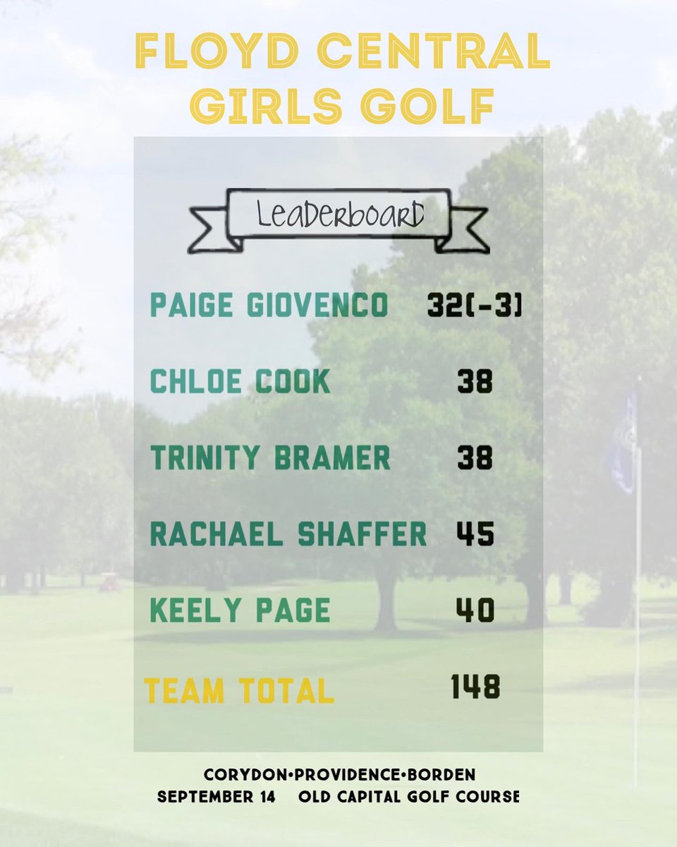 Last match of the season last night. Sectionals this Saturday starting at 8:00 am at Old Capital Golf Course! <a href="/indianahsgolf/">Indiana HS Golf</a>