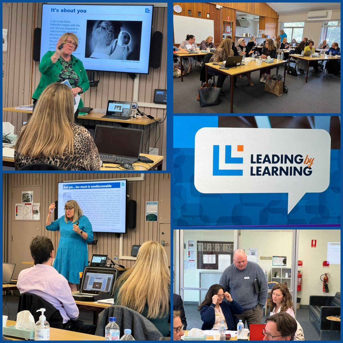 Day 1 of Leading By Learning - first time with principals, DPs, HTs, APs and AP C&amp;I. Reflecting on self to learn to have important conversations that drive school improvement effectively. @DebSummerhayes <a href="/jodiharben/">Jodi Devine🍭</a> <a href="/davidsmithoz/">David Smith</a> <a href="/hallie_baxter/">Hallie Baxter</a> <a href="/HelenMorgani/">Helen Morgani</a>