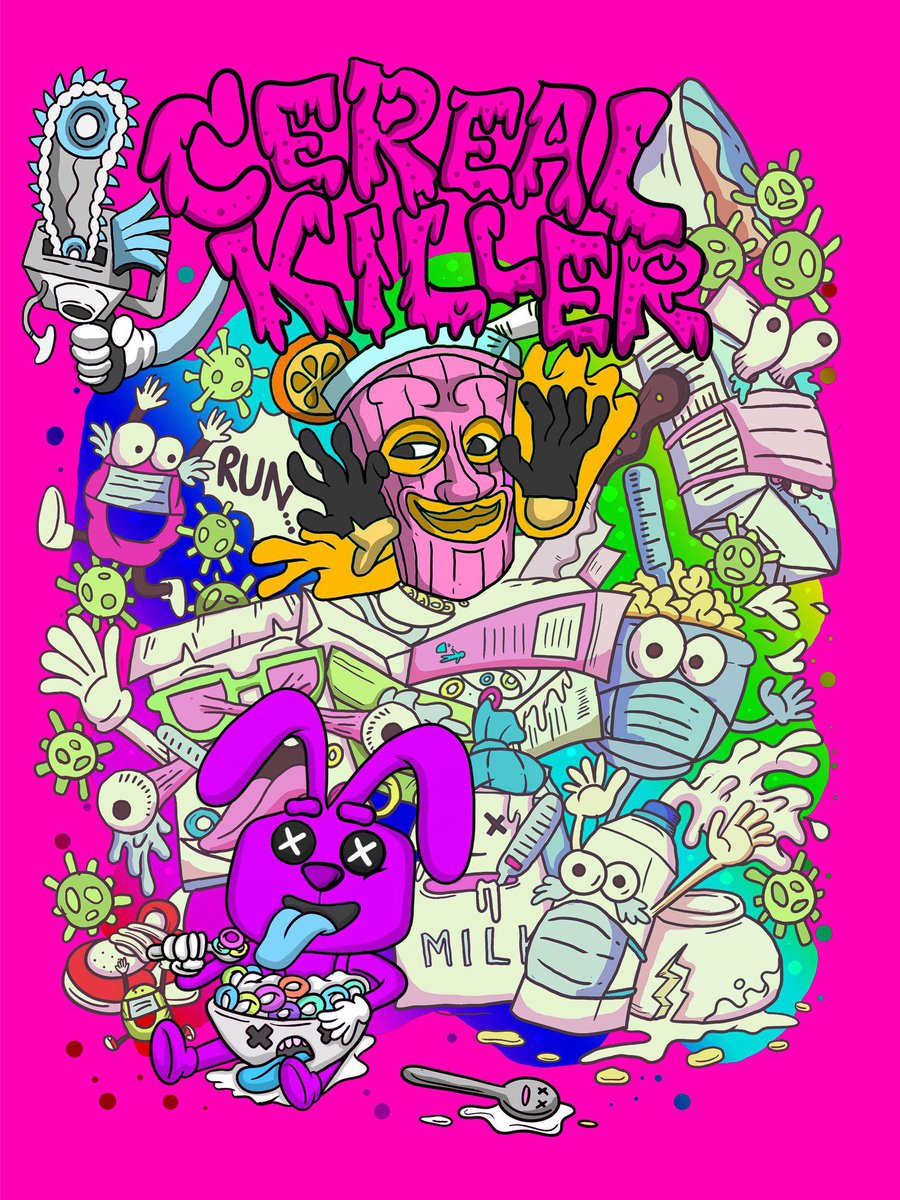 ENDLESS #NFT giveaway 🎉
Drop your $ETH address, Follow &amp; RT 

Ol' Dirty Cereal Creator of 
☑️#CerealKillerClub  | Collection of 8000
☑️#BreezyBunnyBallerClub | SLOW MINT OF 5555
🔗linktr.ee/OlDirtyCereal

✅ Super Followers GET Hooked UP! 

#NFTdrop #NFTcommunity #NFTart #breezy