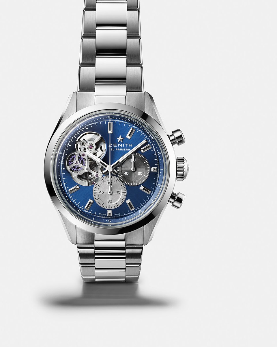 ZenithWatches's tweet photo. #ChronomasterOpen: Bolder in blue: Presenting the Chronomaster Open Boutique Edition, available exclusively at ZENITH physical and oline boutqiues around the world.
#Zenith #ZenithWatches https://t.co/9fSF8TLy2R
