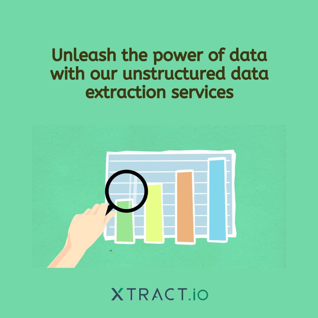 xtract_io's tweet image. Eliminate #datasilos, improve operational efficiency, and make confident business decisions with automated #unstructureddataextraction solution. Take a free demo with us to find out how we do it. zcu.io/b6Db