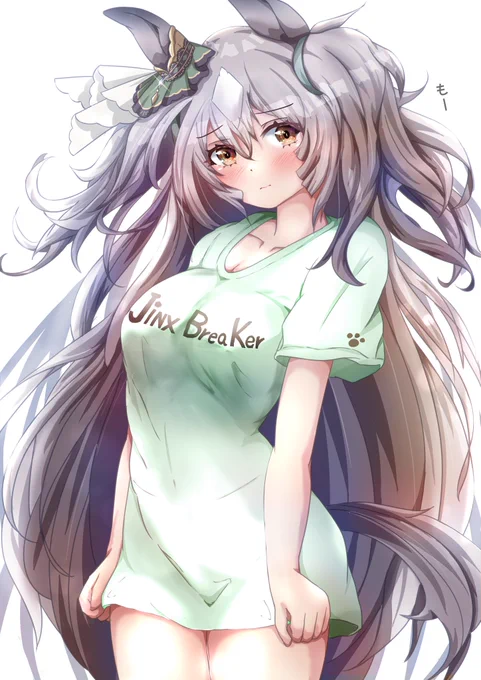 #最近フォローした方は知らない過去作を晒す #ウマ娘 ツーサイドアップに照れるダイヤちゃん 