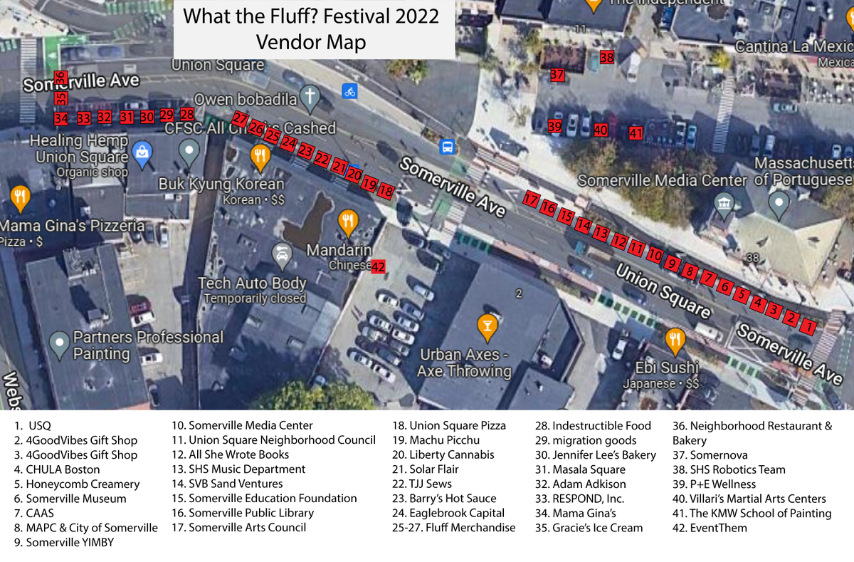 AllAbout02143's tweet photo. Want a sneak peek of the all the flufftastic vendors that will be at the @FluffFestival on Saturday from 3-7pm? Check out the map below!
#FluffFestival #FluffAtFirstSight #LoveUnionSquare https://t.co/XNbzHp05Z8