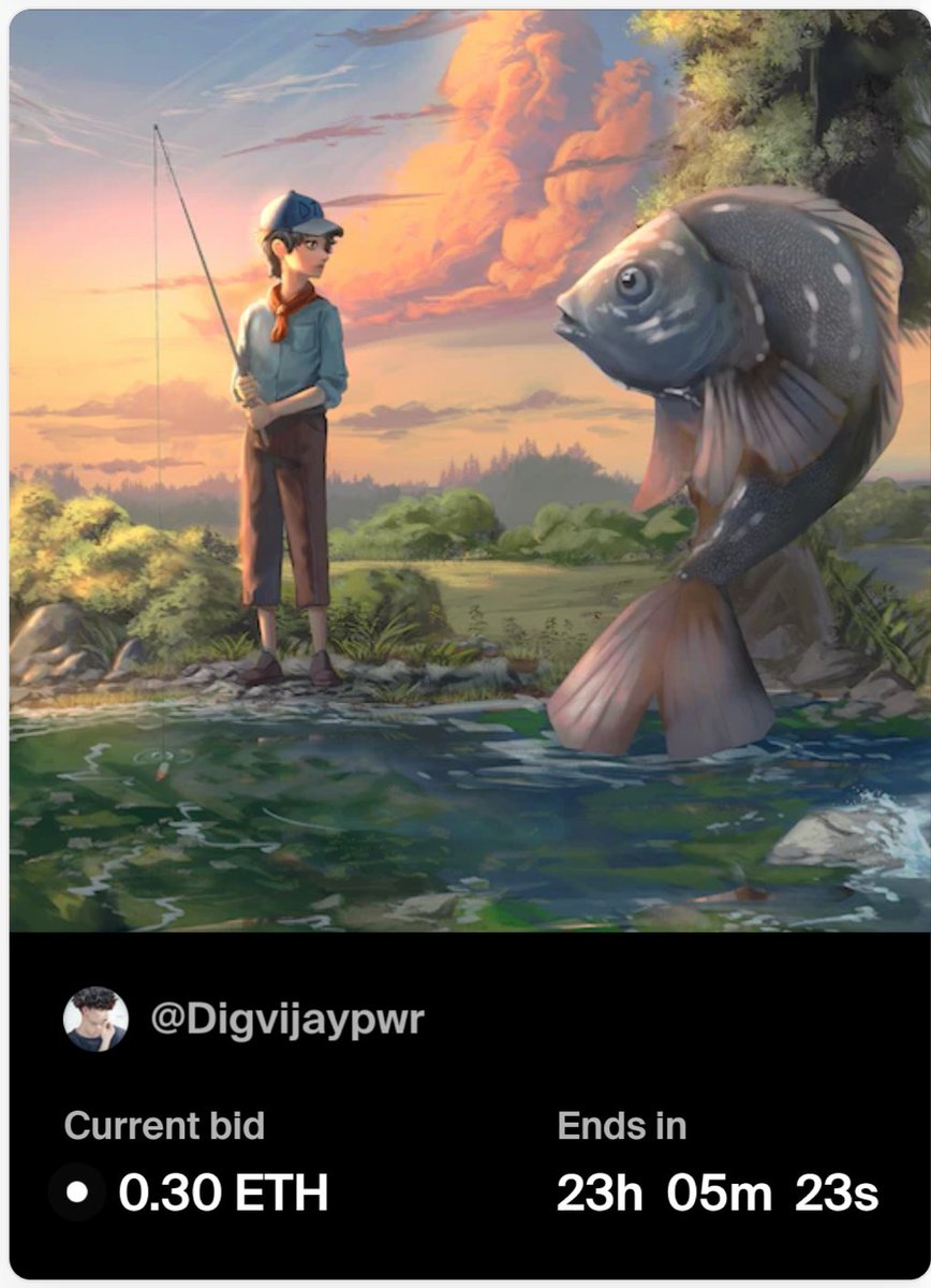 This has to be the best day of my life. It's been a while since I've gotten double bids and <a href="/snow_nft/">snow.eth ❄️</a> comes in and kicks auction on 2 of my most favourite artworks on <a href="/foundation/">Foundation 🌐</a> ❣️❣️🤧
So so grateful 🙏🥺 
Thank you very much Snow! It really means the world to me ❣️